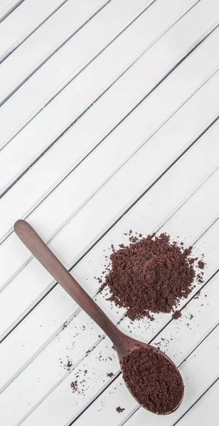 Acai Berry Powder — Stock Photo, Image