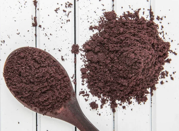 Acai Berry Powder — Stock Photo, Image