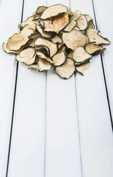 木製乾燥ズッキーニ — ストック写真