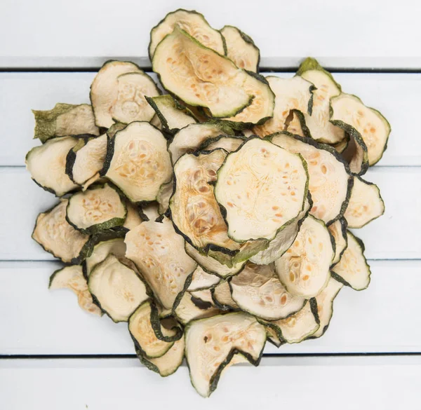 Courgettes séchées en bois — Photo