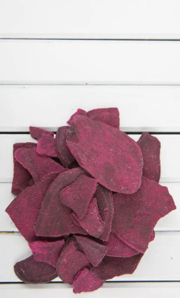 Beet Root Chips — Stock Photo, Image
