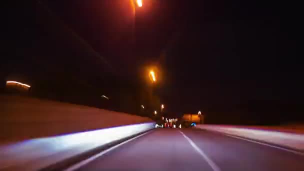 Autostrada Con Trasporto Movimento Traffico Asiatico — Video Stock