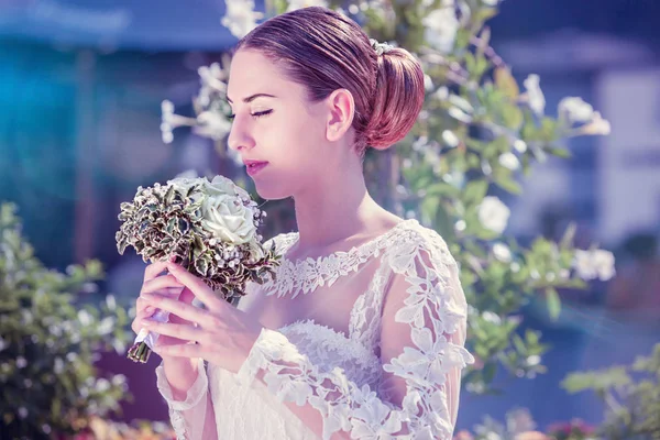 Un matrimonio beatitudine — Foto Stock