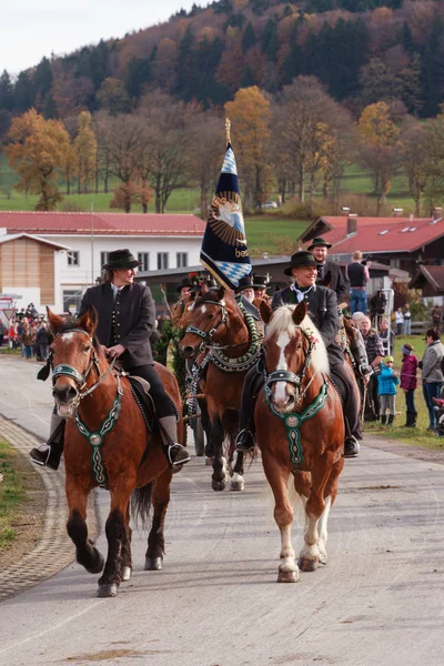 Hundham Bavaria November 2017 Every Year 1St Saturday November Idyllic — Stock Photo, Image