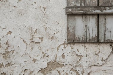 Arka plan olarak bir duvar