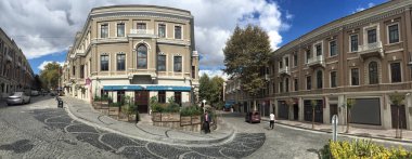 Akaretler Beşiktaş İstanbul bölgesinde Türkiye'de.
