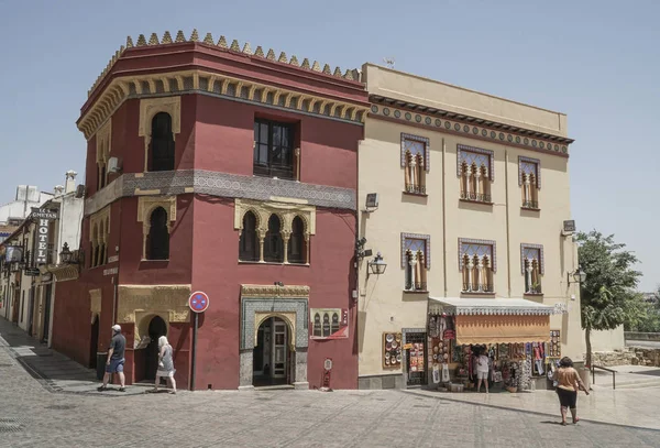 Arquitectura típica de la ciudad de Córdoba en España. — Foto de Stock