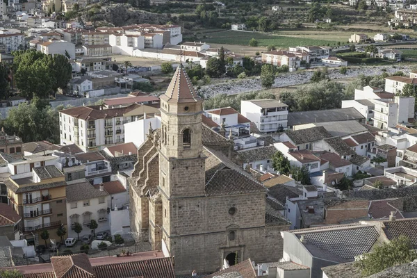 Vista de la ciudad de Loja en el sur de España, — Foto de Stock