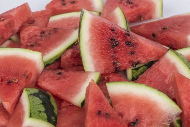 closeup karpuz dilimleri bir arka plan olarak