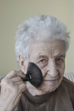 Makyaj kadın kıdemli