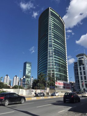 Gökdelen İstanbul Beşiktaş bölgesinde Türkiye'de.