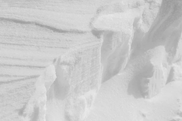 Textura de nieve natural, fondo — Foto de Stock