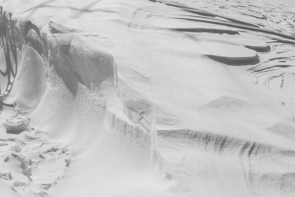自然雪、背景のテクスチャ — ストック写真