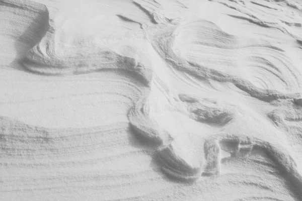 Фон поверхности снега — стоковое фото