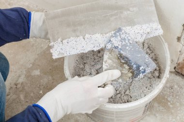 Dekoratif alçı sıva duvarlar