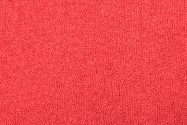Αφηρημένα φόντο με κόκκινο υφή, ύφασμα πετσετέ — Φωτογραφία Αρχείου