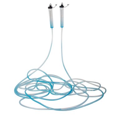 Su seviyesi aygıt üzerinde beyaz izole