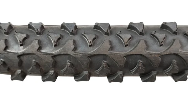 Fragment of front wheel of bicycle, side view — Stock Photo, Image
