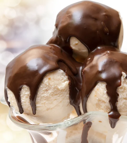 Ice cream close up — Stock Photo, Image