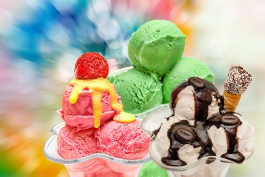 dondurma yakın çekim