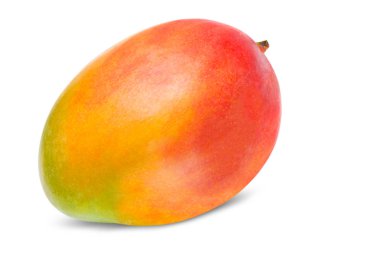 Mango beyaz üzerine izole