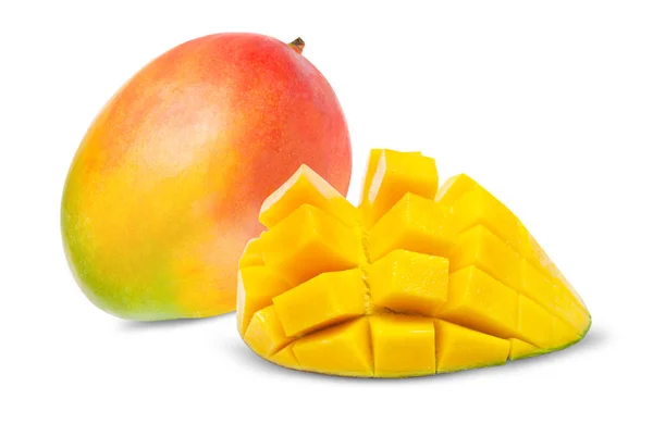 Mango απομονωμένο σε λευκό — Φωτογραφία Αρχείου