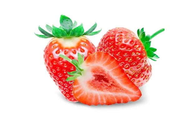 Strawberry isolated on white — Stock Photo, Image