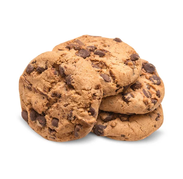 Çikolata parçacıklı kurabiye.