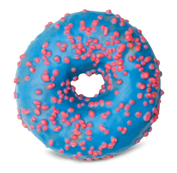 Donut auf weißem Hintergrund — Stockfoto