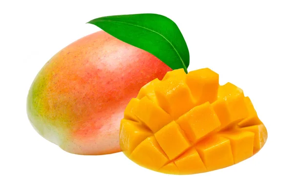 Mango izolált fehér — Stock Fotó