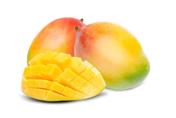 Mango izolované na bílém — Stock fotografie