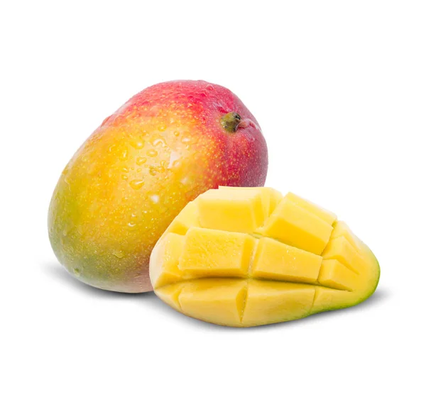 Mango izolált fehér — Stock Fotó