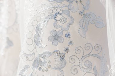 Gelinlik danteli karmaşık nakış