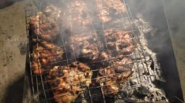 Yanan et. Barbekü pişirme