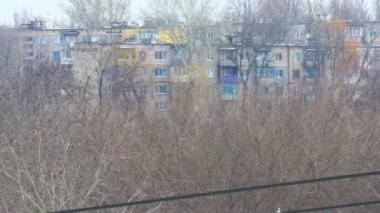 Eski yüksek binalar. Sovyet mimarisi