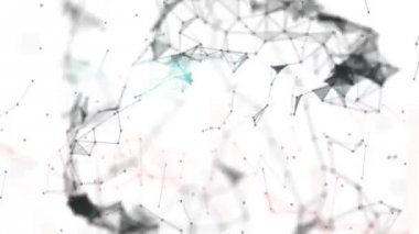 Teknolojileri. Arka plan ağ bağlantıları tel çerçeve web ile. Döngü sorunsuz imkanı.