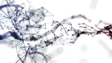 Teknolojileri. Arka plan ağ bağlantıları tel çerçeve web ile. Döngü sorunsuz imkanı.