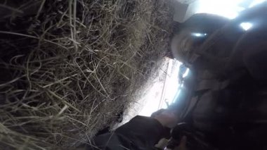 POV araba adam altında onarım Pervane mili