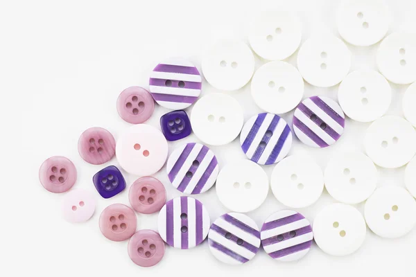 紫ストライプ ボタン — ストック写真