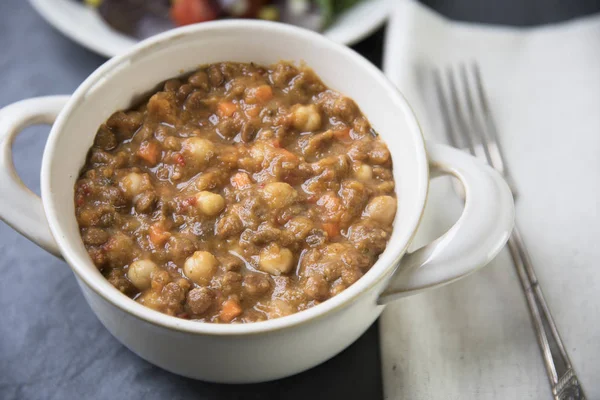 Healthy Vegan Moroccan Stew — Stock Photo, Image