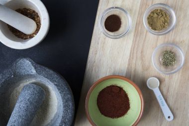 Ev yapımı baharat yapmak için baharat