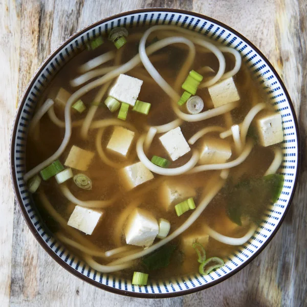 Miso Tofu Soup — Stock Photo, Image