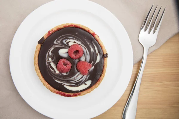 Çikolatalı tart — Stok fotoğraf