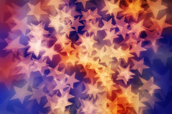 Estrella colorida Bokeh — Foto de Stock