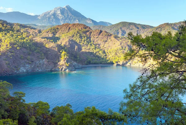 Akdeniz kumsalda. Çıralı, Türkiye.
