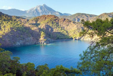 Türk yatay, Olympos Dağı, plaj ve yeşil orman