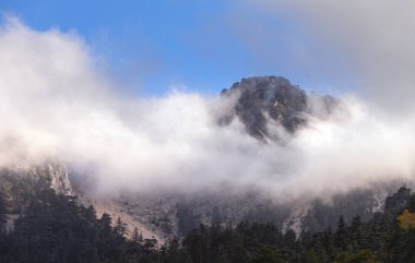 Olympos Dağı Türk manzara.