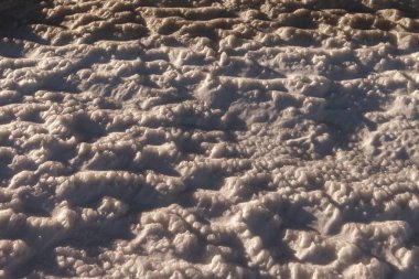 Karlı havalarda. Kar bir çok düştü. Arka plan ve doku .