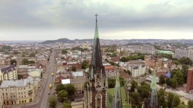 Uçan üzerinde Kilise St Elizabeth Lviv, Ukrayna