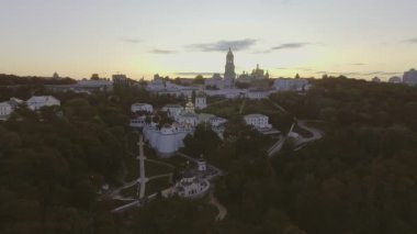 Kiev-Pechersk Lavra, Kiev, Ukrayna Hava görünümünü.